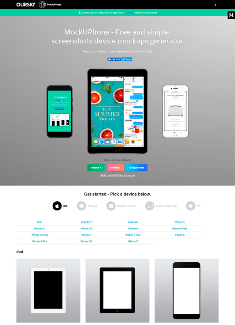 Mockup Generator Online Services for Your Presentations
