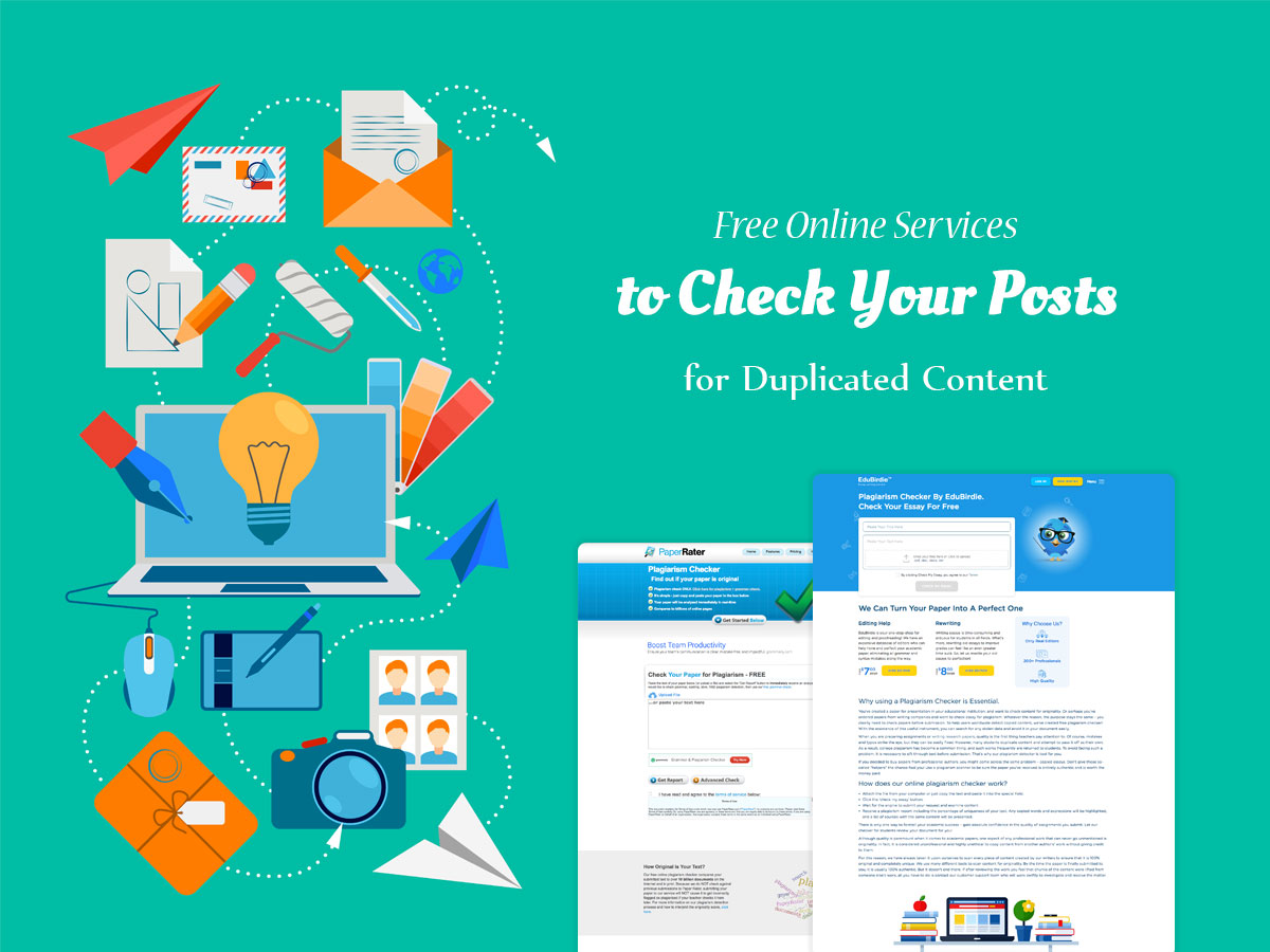 Free Online Services to Check Your Posts for Duplicated Content