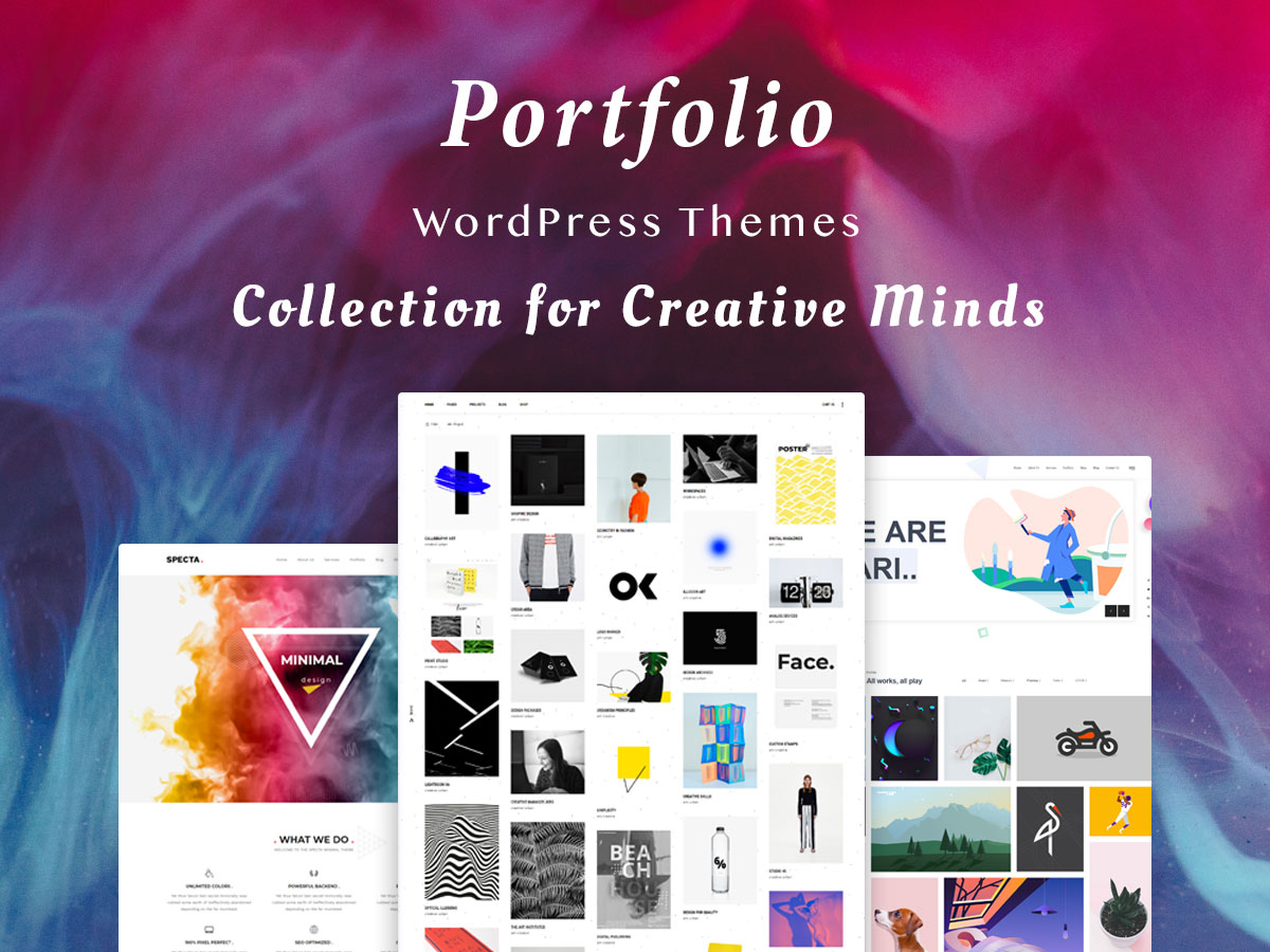Portfolio WordPress Themes Collection for Creative Minds