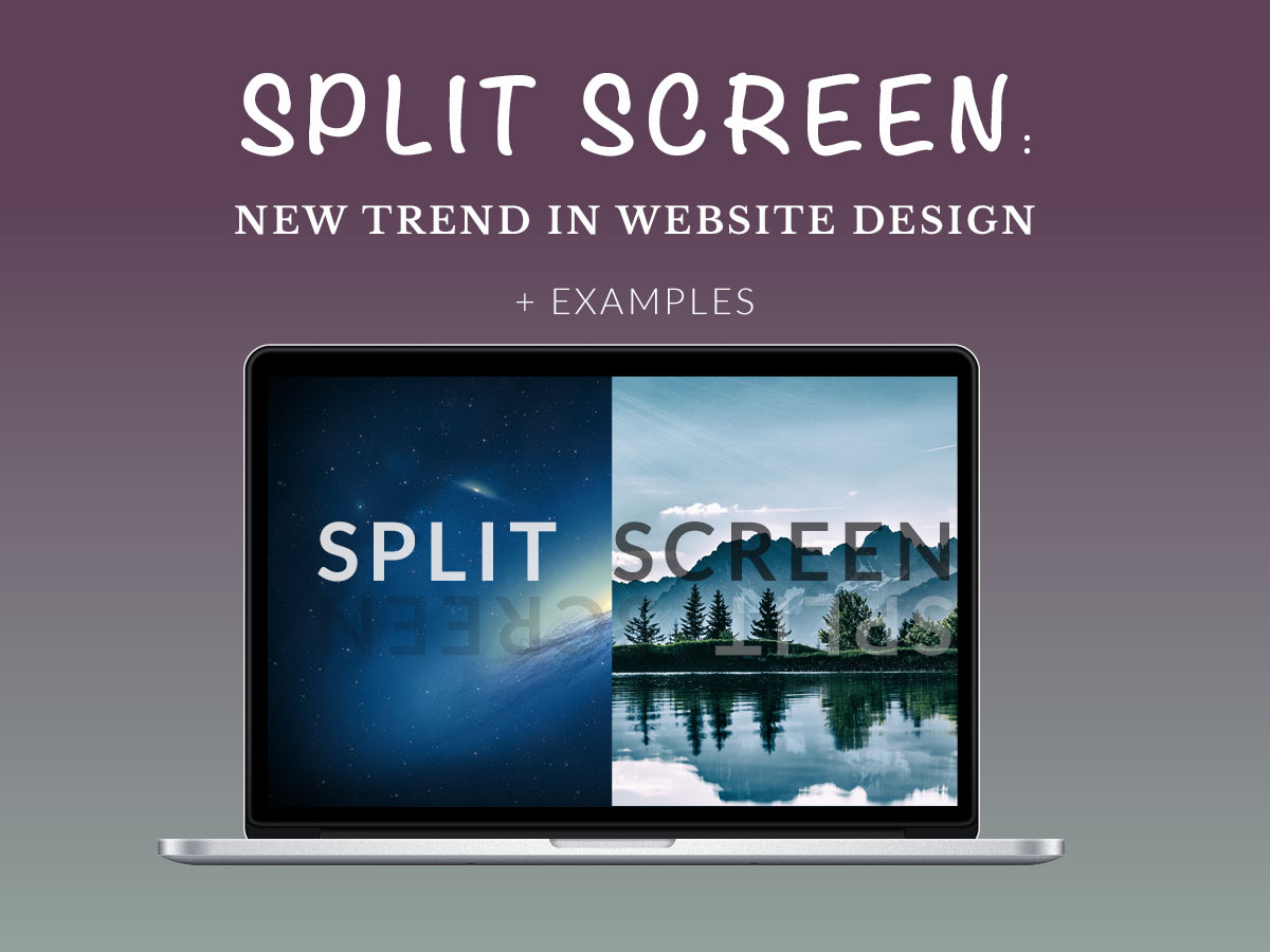 Split Screen New Trend in Website Design + Examples