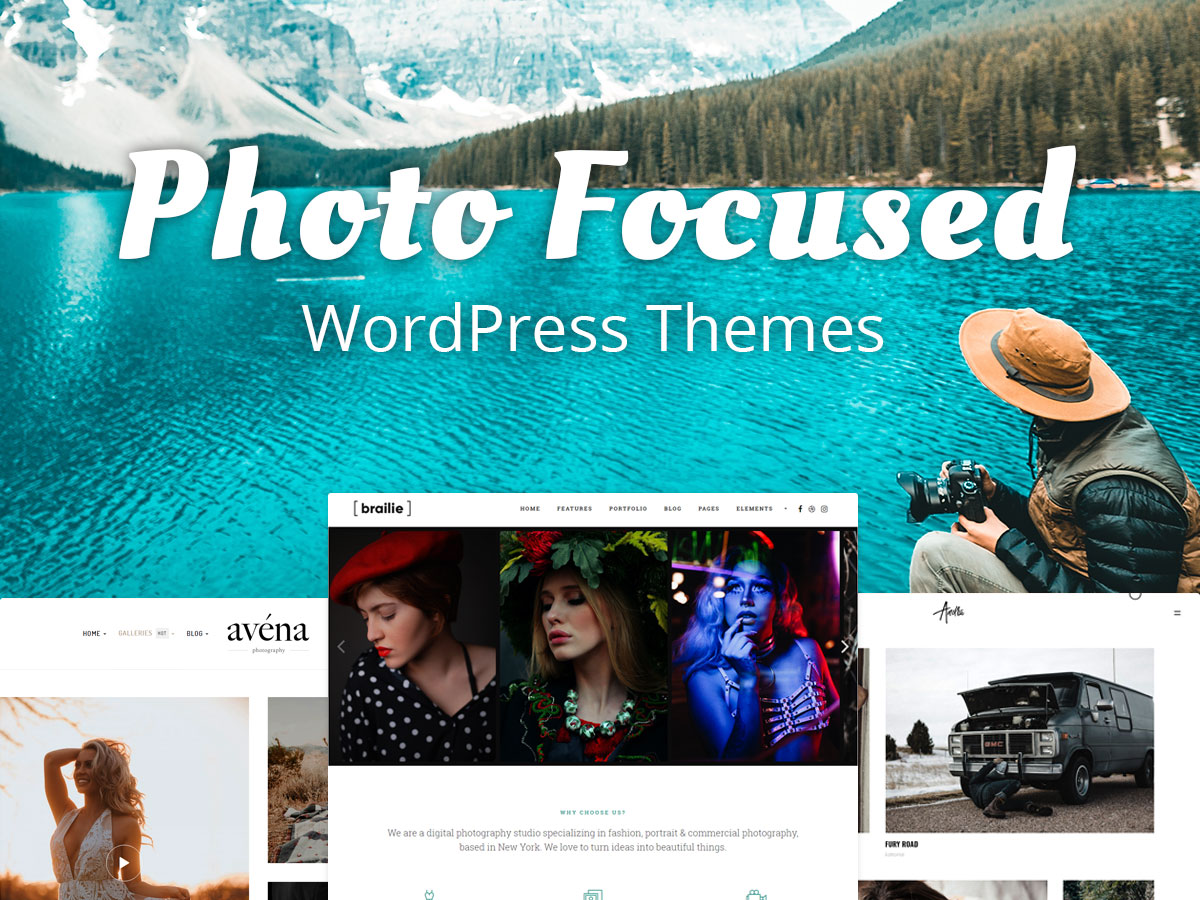 Photo Focused WordPress Themes for Everyone in Love With Camera