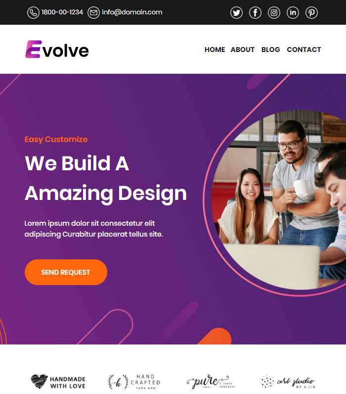 Evolve Agency - Multipurpose Responsive Email Template
