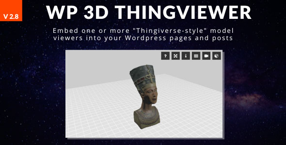 WP 3D Thingviewer