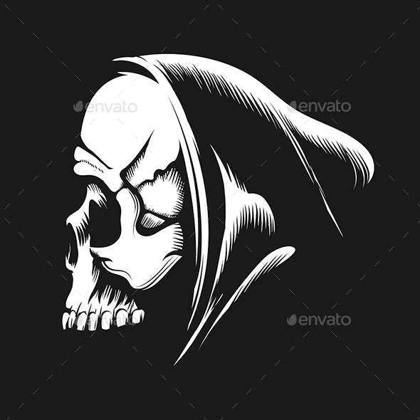 Skull in a Hood Emblem