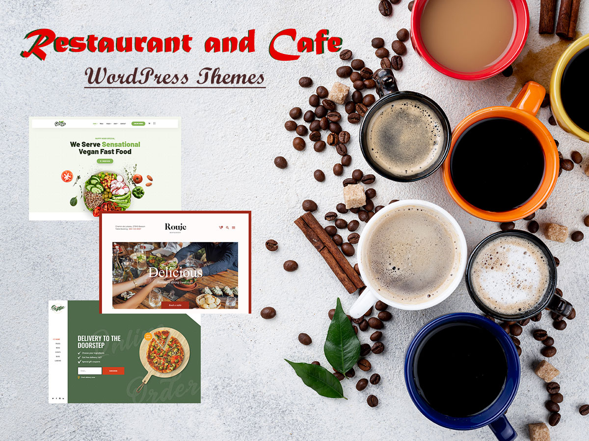 Restaurant and Cafe WordPress Themes