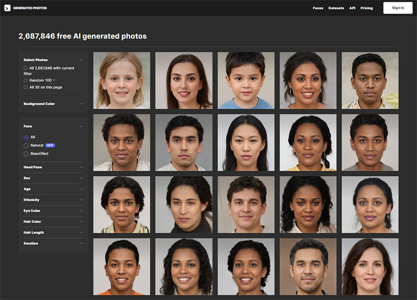 Best Face Generators to Create Random Faces Online - WP Daddy