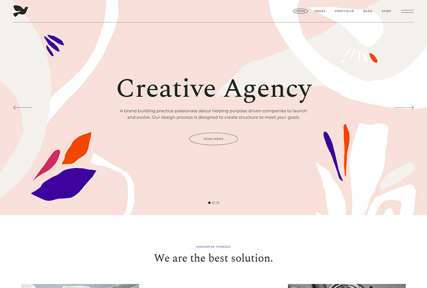 Eileen - Creative Agency and Portfolio Theme