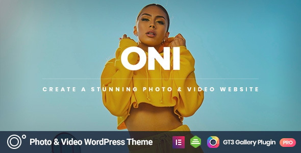 oni photography wordpress theme